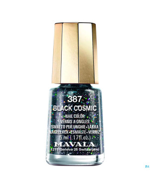 Mavala vao 387 black cosmic    5ml