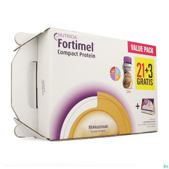 Fortimel compact prot. value pack moka  125ml 21+3