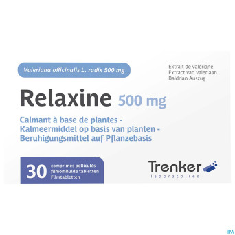Relaxine 500mg    comp pell 30