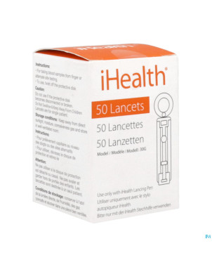 Ihealth lancettes 30g    50