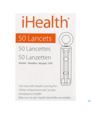 Ihealth lancettes 30g    50