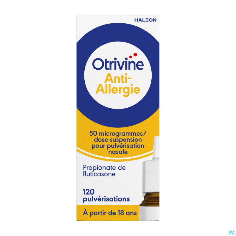 Otrivine anti allergie spray 120 doses