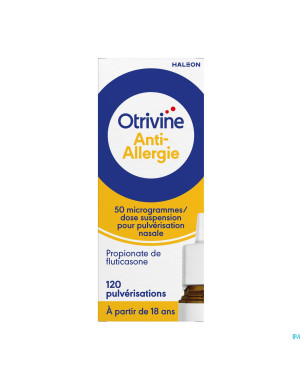 Otrivine anti allergie spray 120 doses