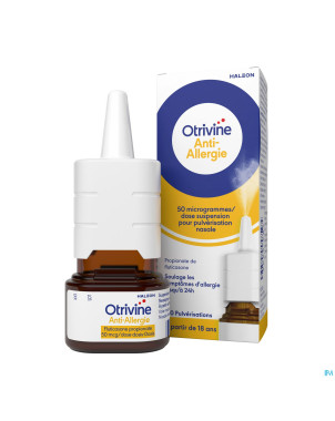 Otrivine anti allergie spray 120 doses
