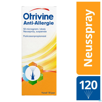 Otrivine anti allergie spray 120 doses