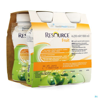 Resource fruit pomme    4x200ml 12336978