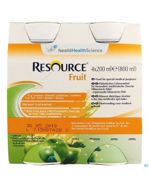 Resource fruit pomme    4x200ml 12336978