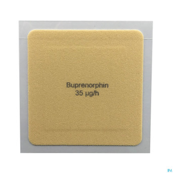 Buprenorphine teva 35,0mcg/h emplatre transderm.10