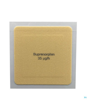 Buprenorphine teva 35,0mcg/h emplatre transderm.10
