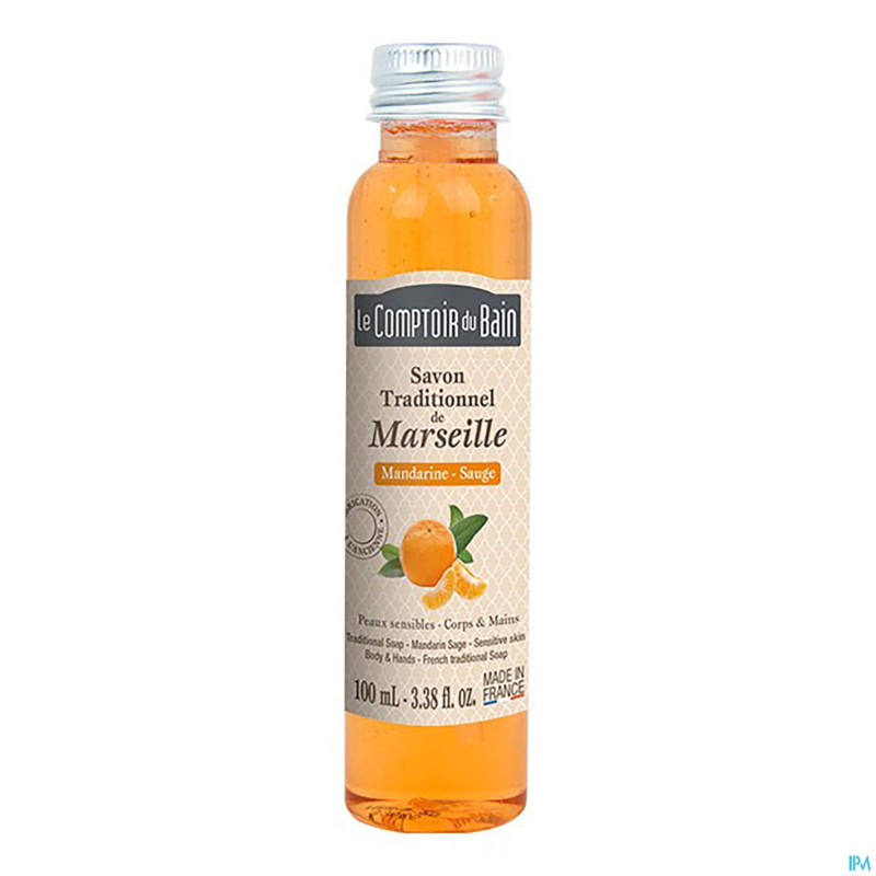 Lcb savon liquide mandarine-sauge 100ml