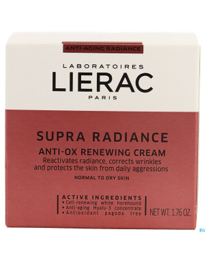 Lierac supra radiance creme    pot  50ml