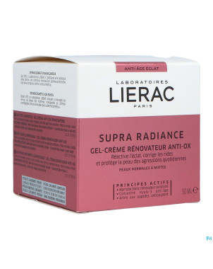 Lierac supra radiance gel    pot  50ml