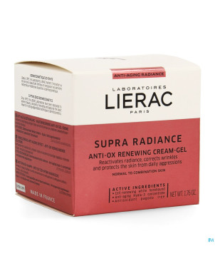 Lierac supra radiance gel    pot  50ml