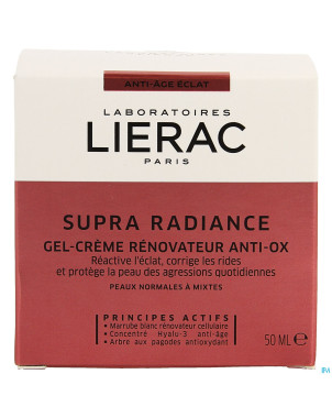 Lierac supra radiance gel    pot  50ml