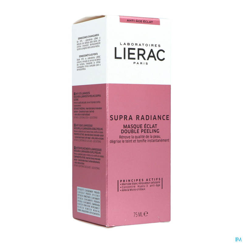 Lierac supra radiance masque    tube  75ml