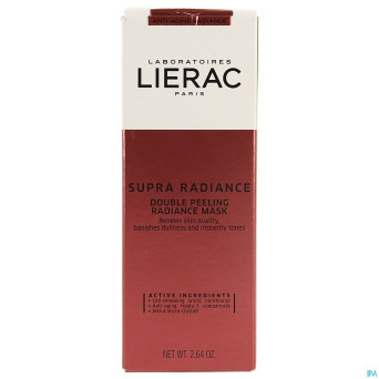 Lierac supra radiance masque    tube  75ml