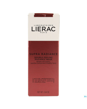 Lierac supra radiance masque    tube  75ml