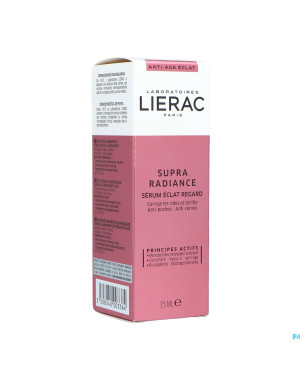 Lierac supra radiance yeux    fl pompe  15ml