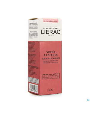 Lierac supra radiance yeux    fl pompe  15ml