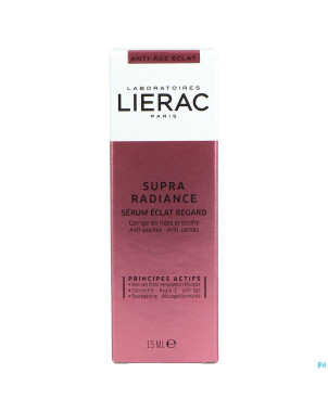 Lierac supra radiance yeux    fl pompe  15ml