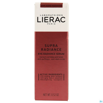 Lierac supra radiance yeux    fl pompe  15ml