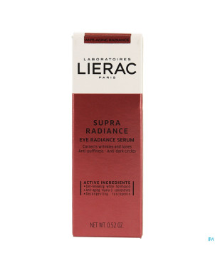 Lierac supra radiance yeux    fl pompe  15ml