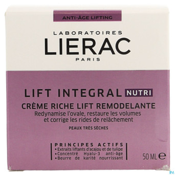 Lierac nutri creme lift integral    pot 50ml