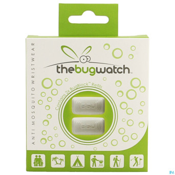 The bug watch bugblock refills 2 cld