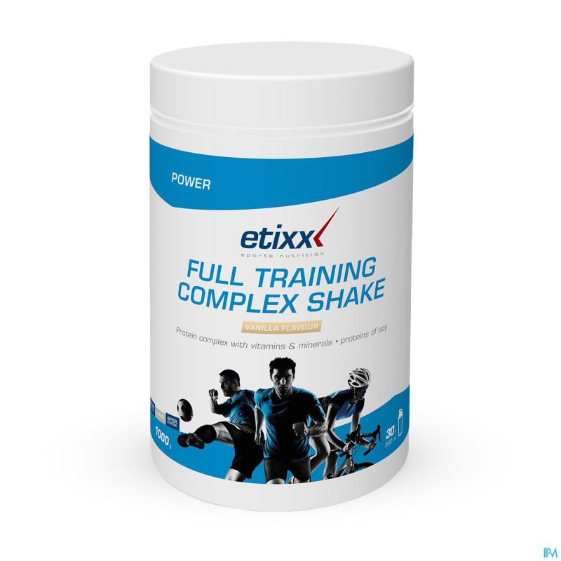Etixx full training vanille    pdr 1000g