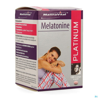 Mannavital melatonine    v-comp succ 120