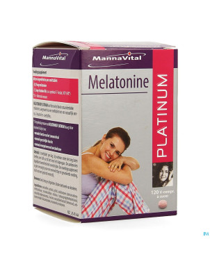 Mannavital melatonine    v-comp succ 120