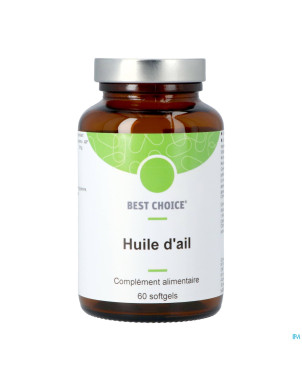 Best choice huile ail    caps 60 fr