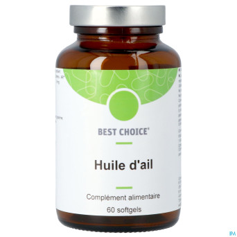 Best choice huile ail    caps 60 fr