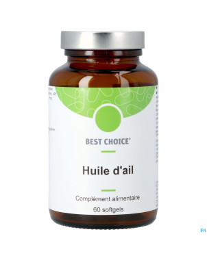 Best choice huile ail    caps 60 fr