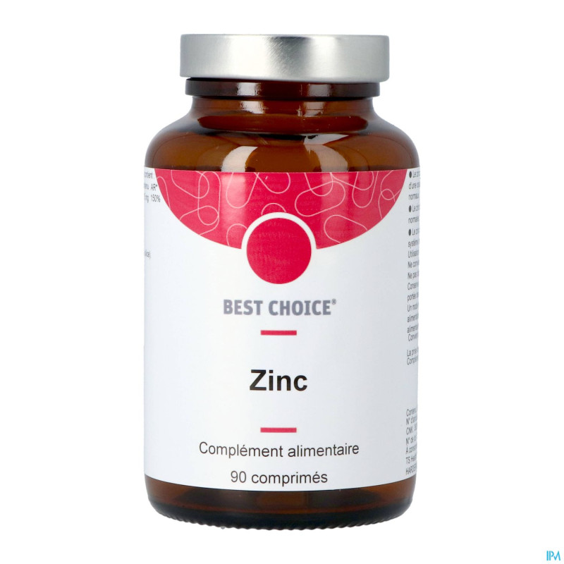Best choice zinc    comp 90 fr