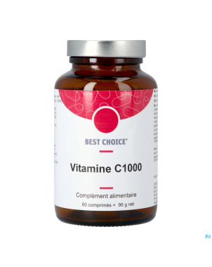 Best choice vitamine c 1000    comp 60 fr