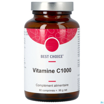 Best choice vitamine c 1000    comp 60 fr