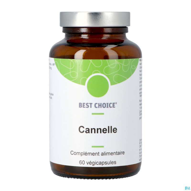 Best choice cannelle    caps 60 fr