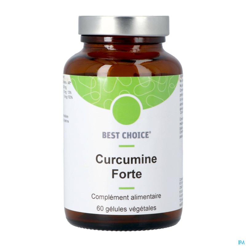 Best choice curcumine forte    liq caps 60 fr