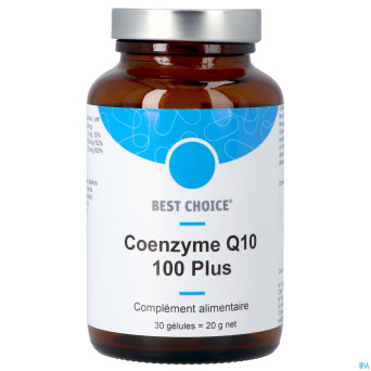 Best choice coenzyme q10 100 plus    caps 30 fr