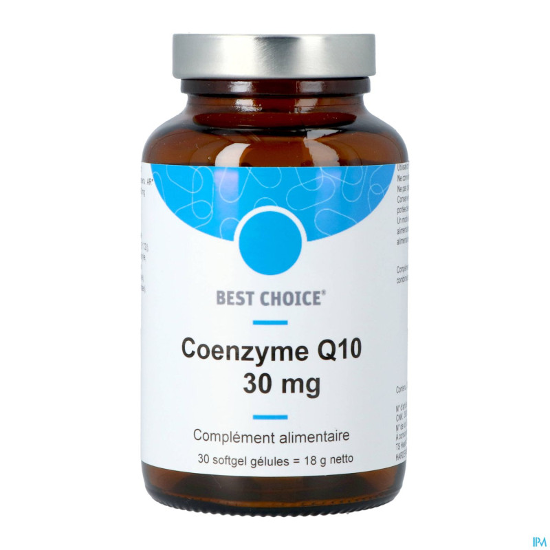 Best choice coenzyme q10 30    caps 30 fr