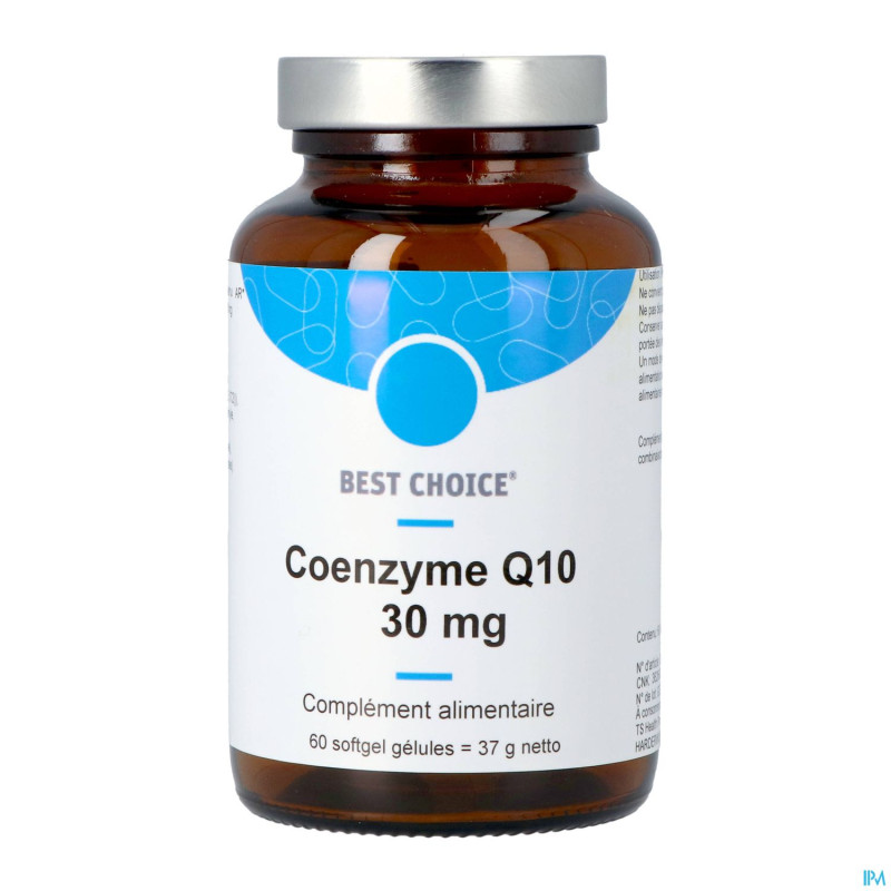 Best choice coenzyme q10 30    caps 60 fr