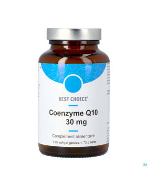 Best choice coenzyme q10 30    caps 120 fr