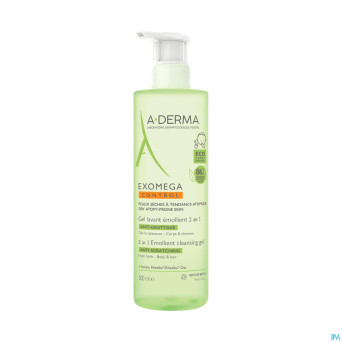 Aderma exomega control gel lavant 2en1    500ml