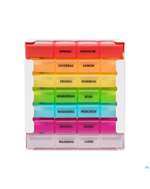 Eureka care pilulier couleur 1 semaine