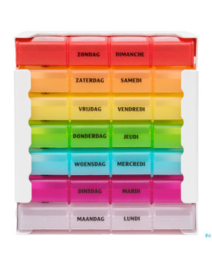 Eureka care pilulier couleur 1 semaine