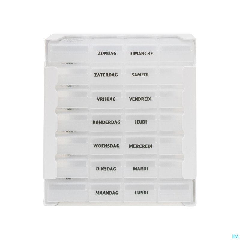 Eureka care pilulier transparent 1 semaine