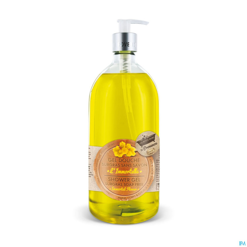 Petits bains prov. gel douche immortelle    1l