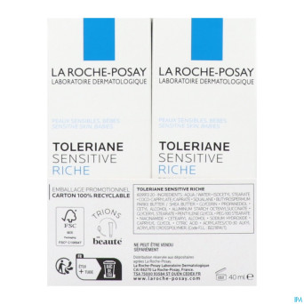 Lrp toleriane sensitive riche  40ml