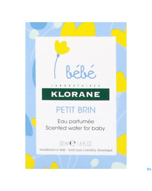 Klorane bb eau parfumee sans alcool 50ml